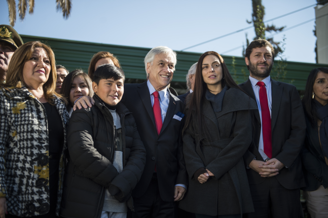 Presidente Piñera inaugura comisaría en San Bernardo: Este Gobierno apoyará, sin ninguna ambigüedad y con total claridad, la labor que cumplen los Carabineros de Chile