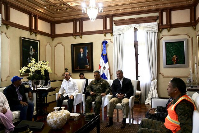 REPÚBLICA DOMINICANA: Danilo Medina da seguimiento desarrollo tormenta Beryl. No quiero sorpresas. Por eso los he convocado.