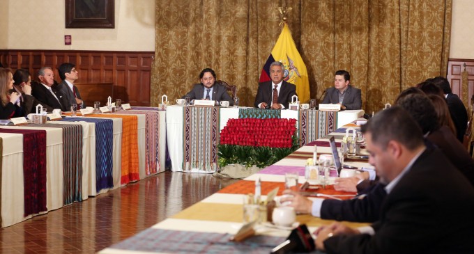 Presidente Moreno ratifica la autonomía e independencia de las funciones del Estado