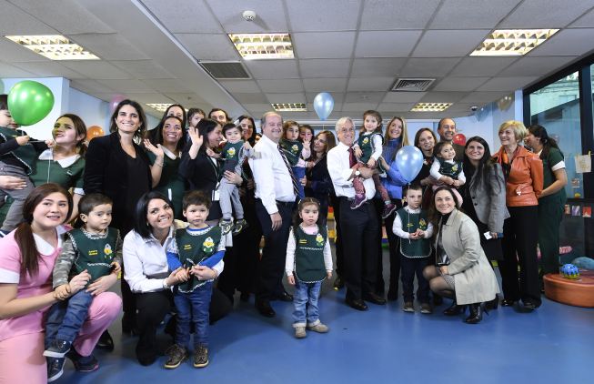 Presidente Piñera firma proyecto de Ley de Sala Cuna Universal: le va a permitir a todos los niños y a todas las madres y padres trabajadores poder acceder a una sala cuna de calidad