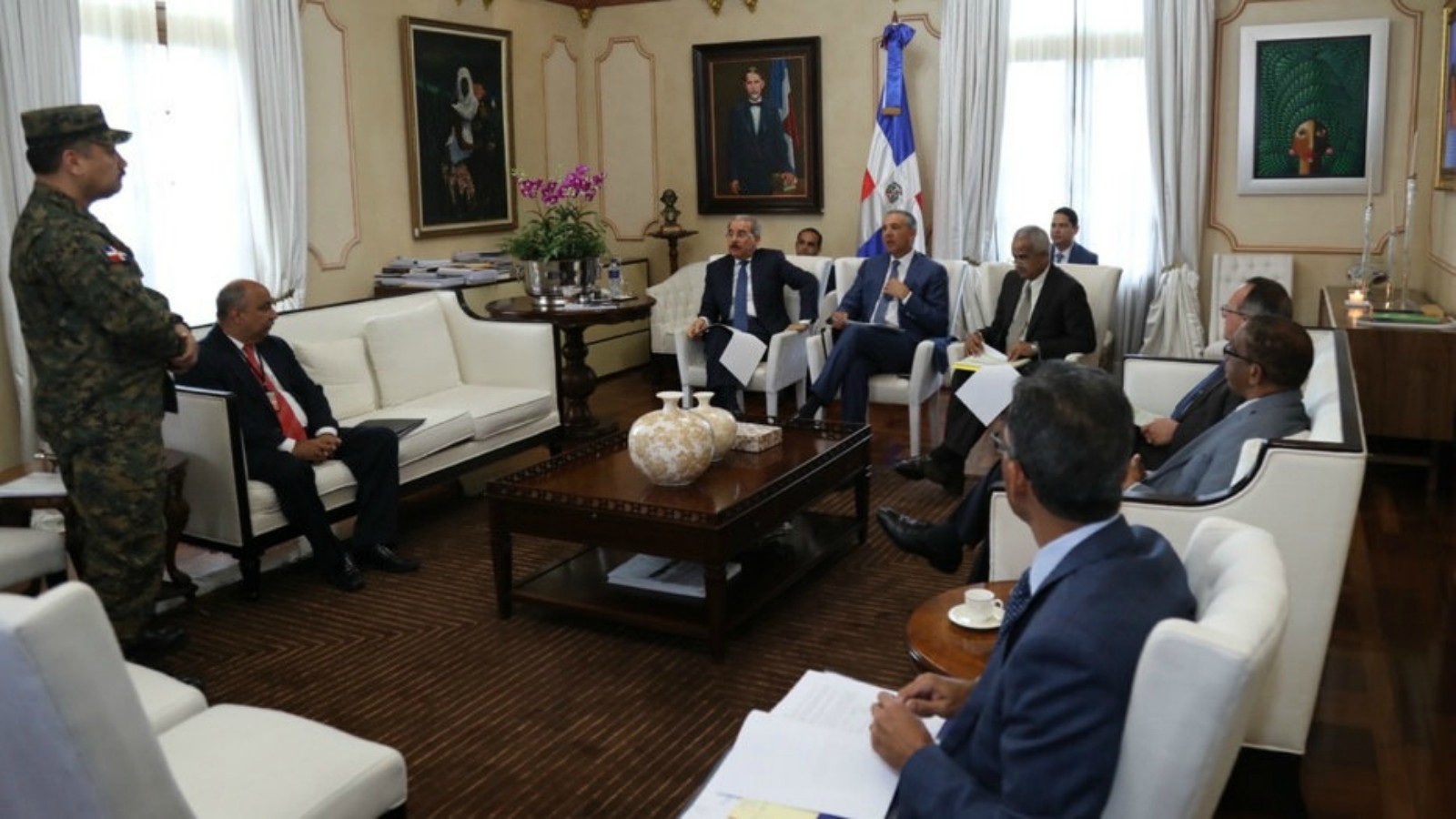 REPÚBLICA DOMINICANA: Presidente Danilo Medina recibe informe sobre avances de los siete proyectos de desarrollo agroforestal