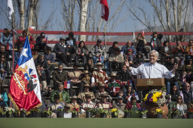 Presidente Piñera celebra el Día del Campesino y expresa su apoyo a agricultores de Linares