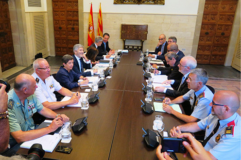 ESPAÑA: Los acuerdos marcan la Junta de Seguridad de Cataluña
