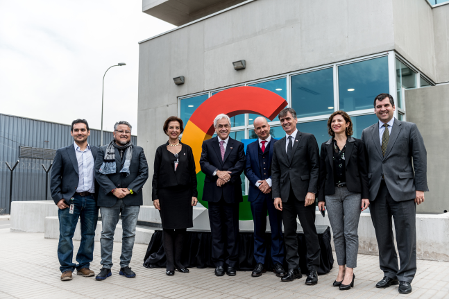 Presidente Piñera celebra ampliación de Data Center de Google en el país: Queremos que Chile sea un protagonista, un pionero y ojalá la capital en materia de procesamiento, almacenamiento y transmisión de datos