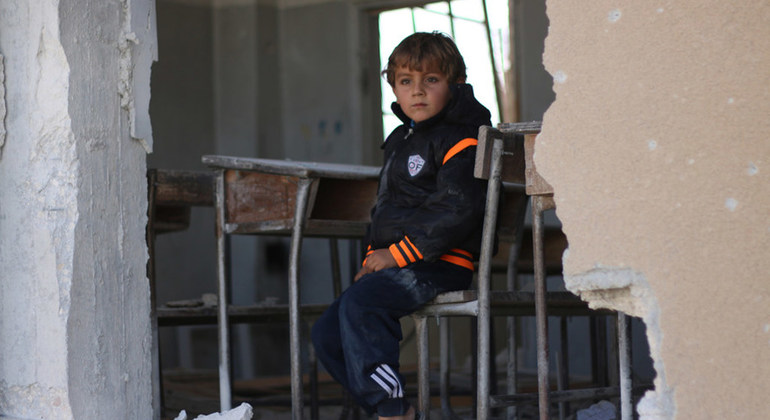 La guerra y los desastres dejan a cien millones de niños sin ir a la escuela