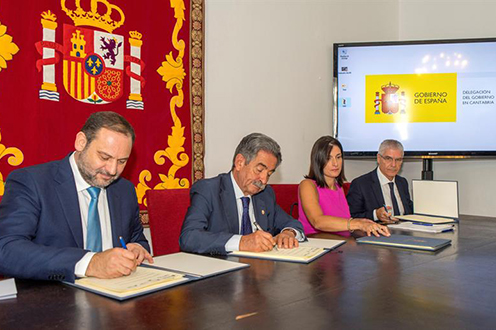ESPAÑA: Ábalos se compromete a conectar Madrid y Santander en el entorno de las tres horas en 2024