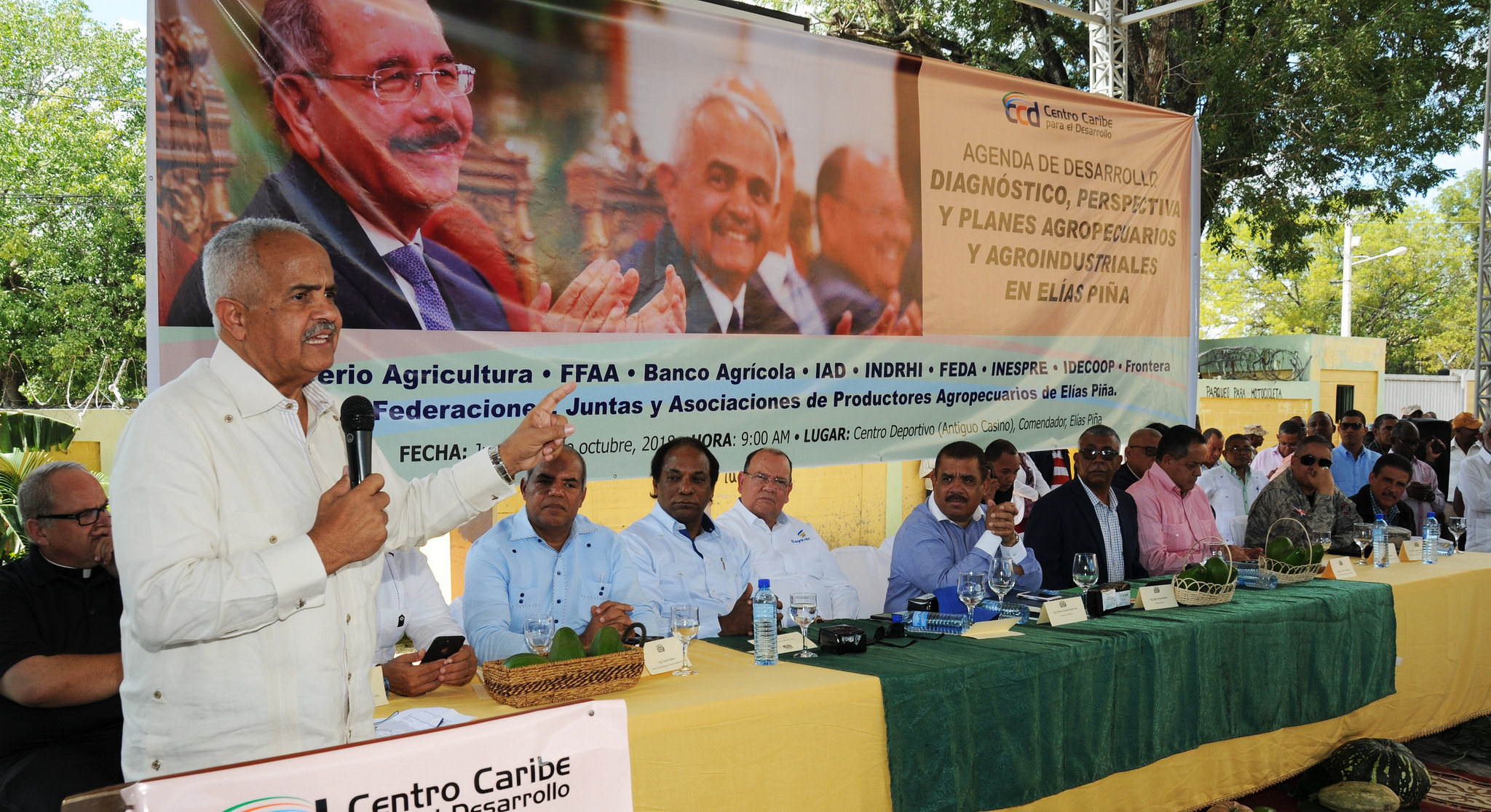 REPÚBLICA DOMINICANA: Gabinete Agropecuario brinda apoyo a productores de Elías Piña