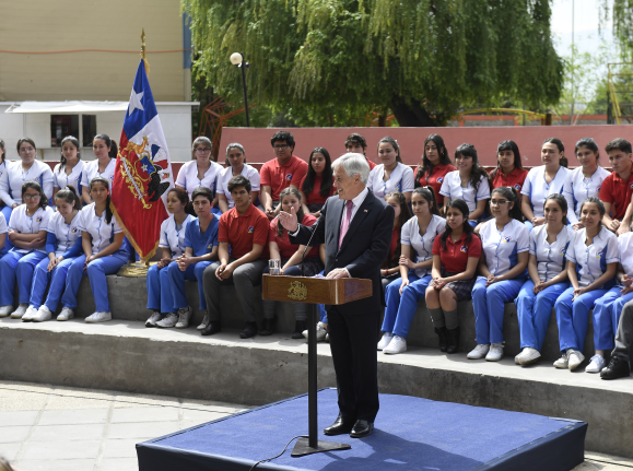 Presidente Piñera lanza agenda de Modernización para la Educación Técnico-Profesional: Es la fuerza que va a mover a nuestro país