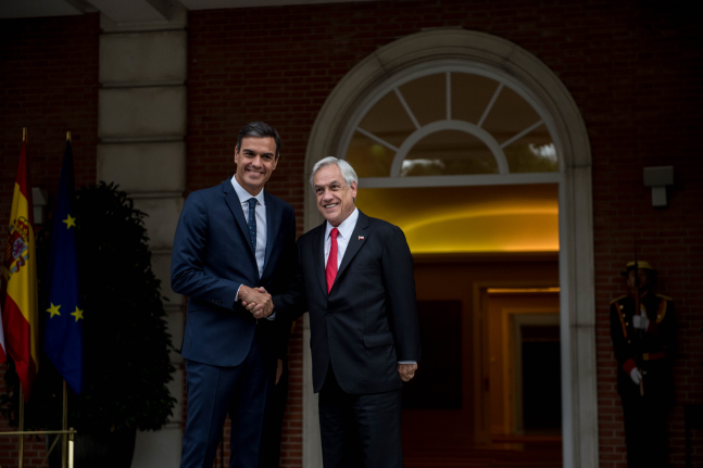 Presidente Piñera impulsa en España una agenda de modernización entre Chile y la Unión Europea