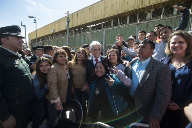 Presidente Piñera coloca primera piedra de Espacio Mandela para impulsar reinserción de personas privadas de libertad en Valparaíso: No los vamos a dejar solos