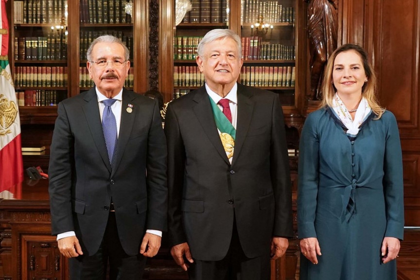 REPÚBLICA DOMINICANA: Danilo Medina confía en fortalecimiento relaciones República Dominicana-México; asiste a toma de posesión Andrés Manuel López Obrador