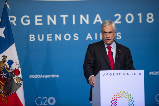 Presidente Piñera destaca avances en comercio y contra el calentamiento global en G20: Se creó un clima de mayor diálogo, de mejor voluntad, de búsqueda de acuerdos