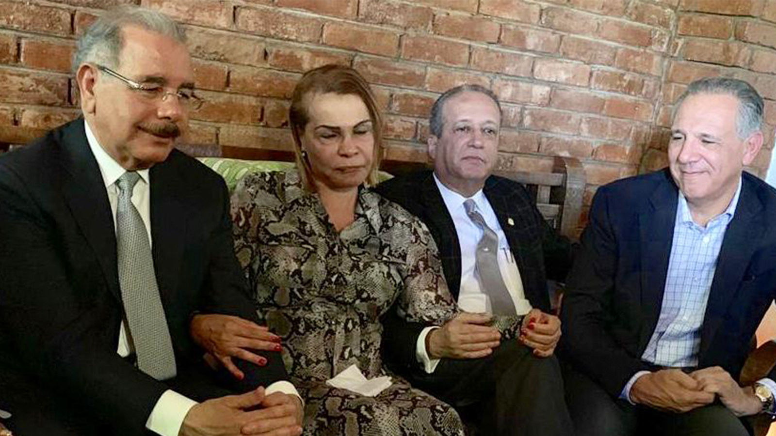 REPÚBLICA DOMINICANA: Danilo Medina se traslada a Dajabón para expresar personalmente solidaridad a senadora Sonia Mateo, por fallecimiento de su esposo