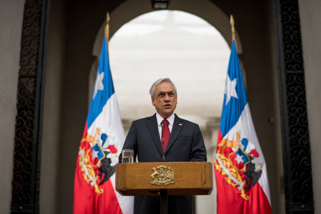 Presidente Piñera sobre Ministro del Interior Andrés Chadwick: 