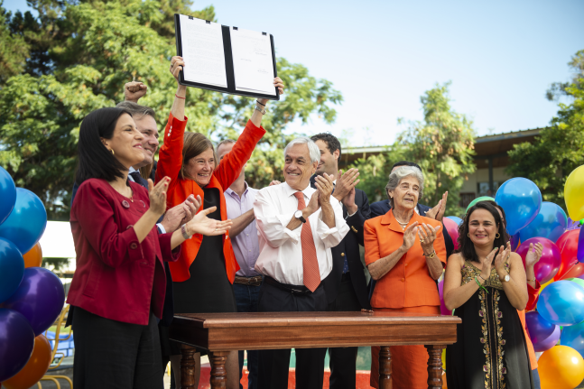 Presidente Piñera promulga Ley que aumenta la subvención a Residencias Colaboradoras del Sename: Chile está empezando a hacerle justicia a los niños