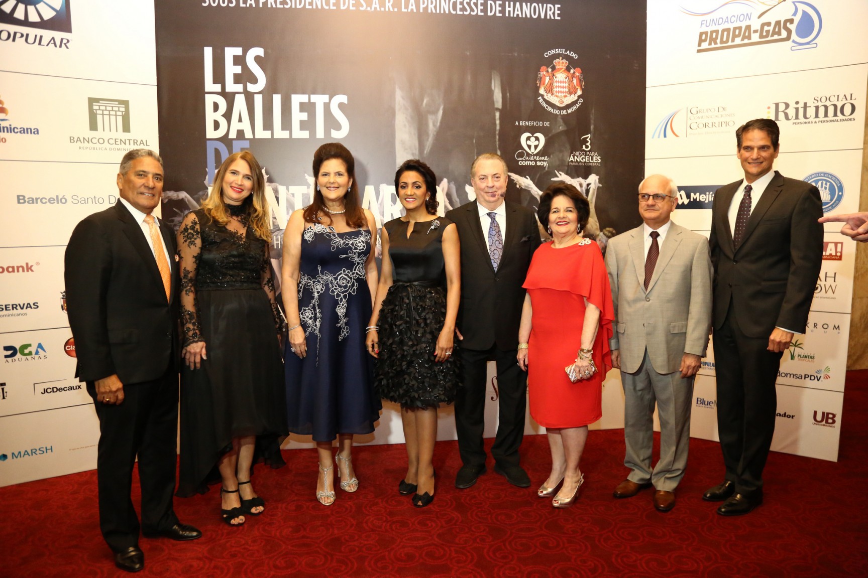 REPÚBLICA DOMINICANA: Cándida Montilla asiste a obra LAC de Les Ballets de Monte Carlo; apoya a fundaciones Quiéreme como Soy y Nido para Ángeles