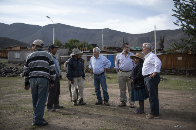 CHILE: Presidente Piñera finaliza recorrido por zonas afectadas por temporal en el norte: Mi compromiso con los habitantes de las Regiones de Arica y Parinacota, de Tarapacá y de Antofagasta es que no los vamos a dejar solos