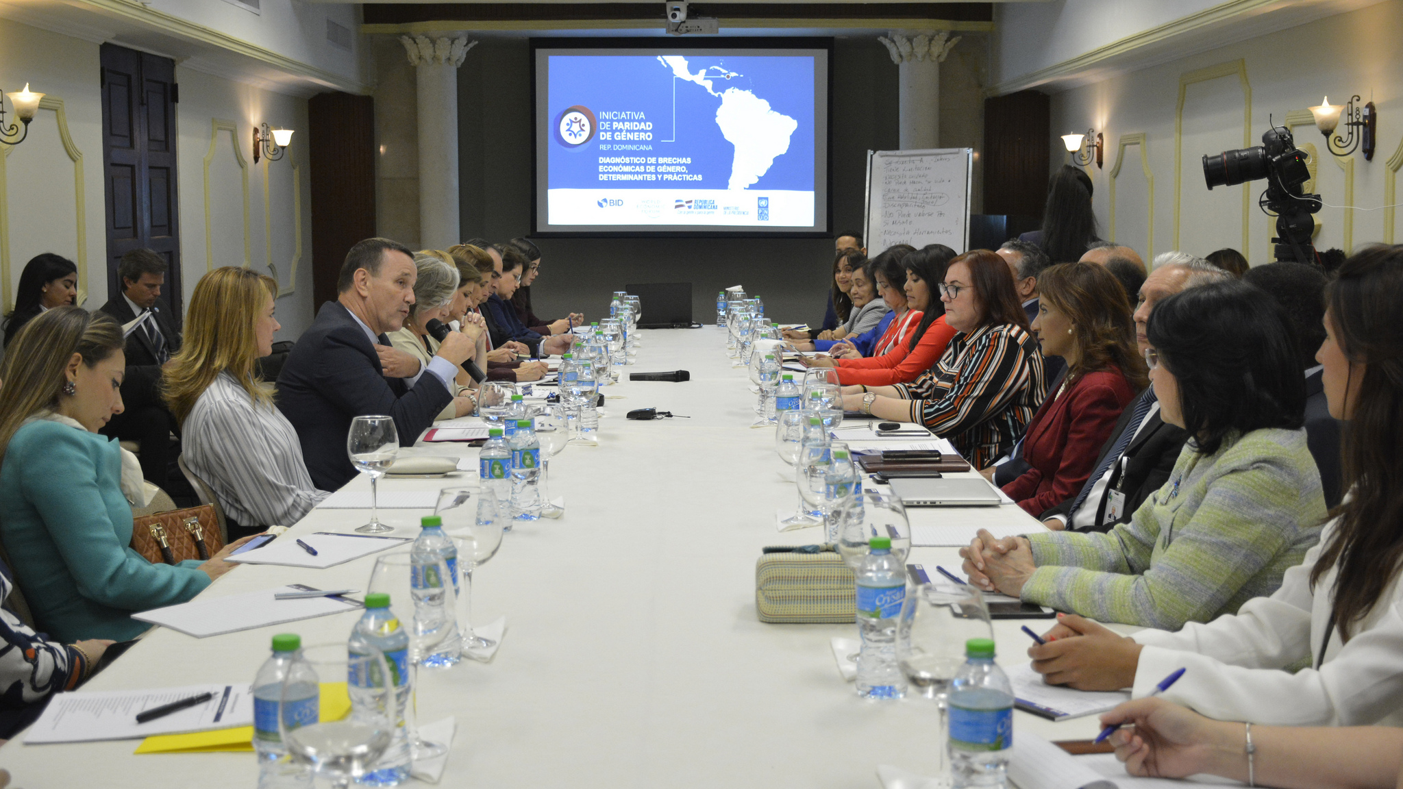 REPÚBLICA DOMINICANA: Ministra de la Mujer encabeza reunión Iniciativa de Paridad de Género