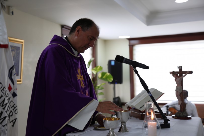 DPD celebra misa de “Miércoles de Ceniza” en el inicio de la Cuaresma