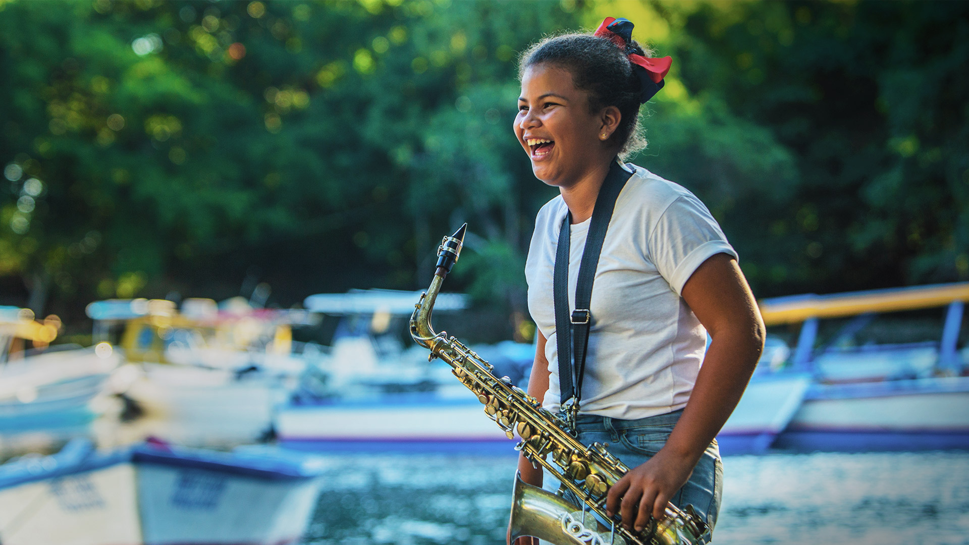 REPÚBLICA DOMINICANA: Escuelas Libres: La música es paz y alegría
