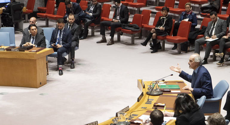 El Consejo de Seguridad examina los últimos eventos sobre los Altos del Golán