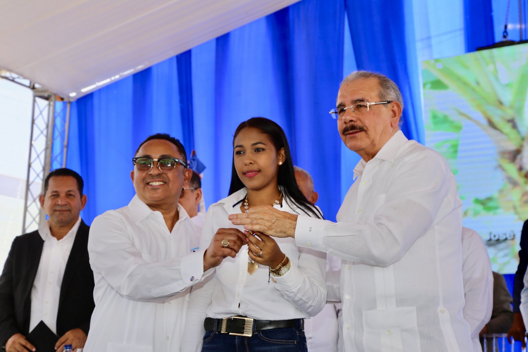 REPÚBLICA DOMINICANA: Danilo Medina entrega Proyecto Habitacional INVI-Villa Progreso El Duro; 64 familias de Montecristi cumplen sueño de tener vivienda propia