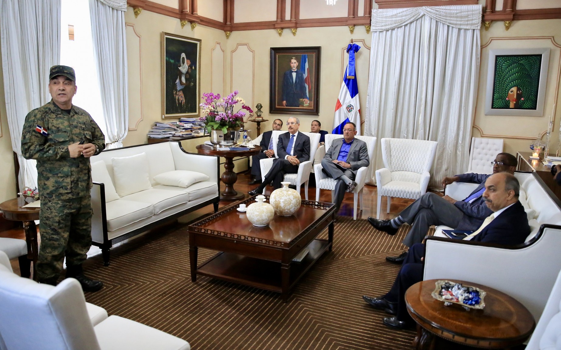 REPÚBLICA DOMINICANA: Presidente Danilo Medina encabeza reunión de seguimiento a proyectos de desarrollo agroforestal