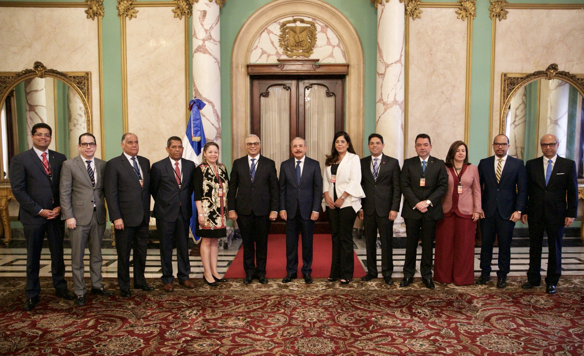 REPÚBLICA DOMINICANA: Presidente Danilo Medina recibe a junta directiva COPARDOM para el período 2019-2021