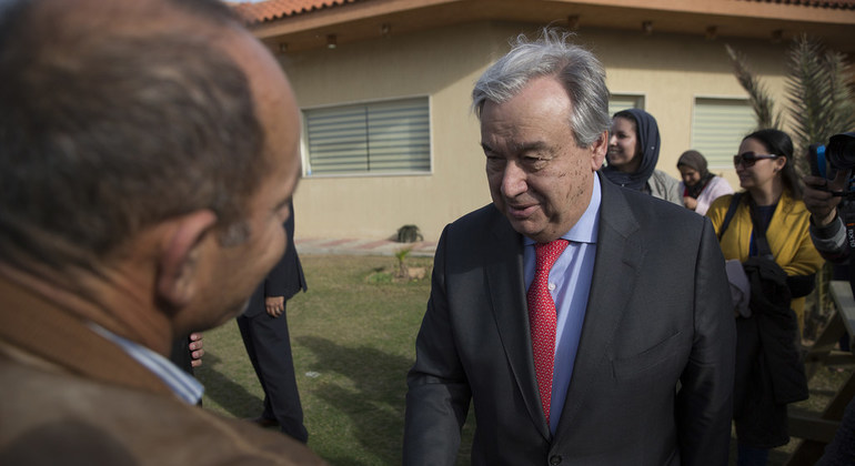 Guterres reitera el compromiso de la ONU de apoyar al pueblo de Libia