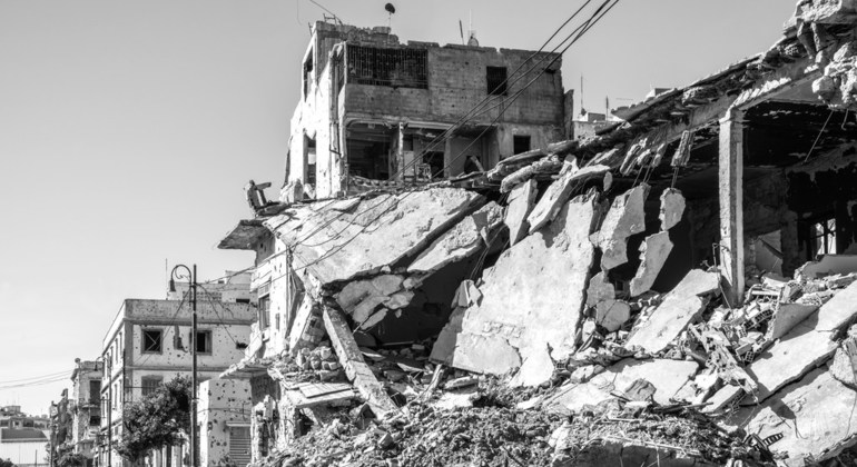 La ONU condena el bombardeo de un barrio residencial de Trípoli