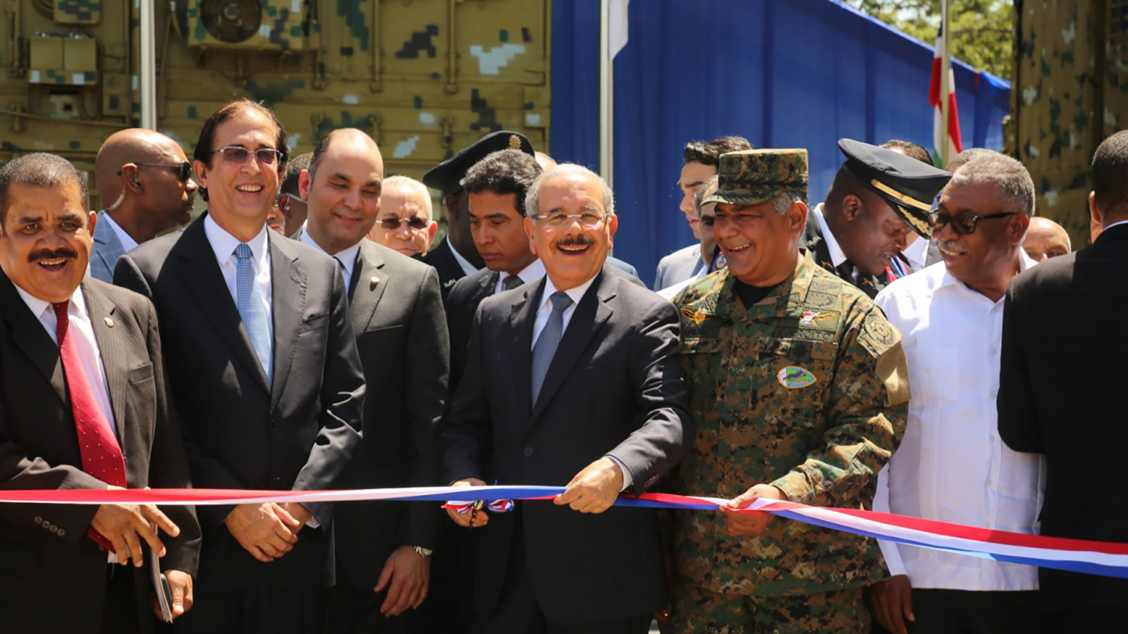 REPÚBLICA DOMINICANA: Presidente Danilo Medina entrega Puesto Interagencial de Gestión Coordinada de Frontera, en Elías Piña