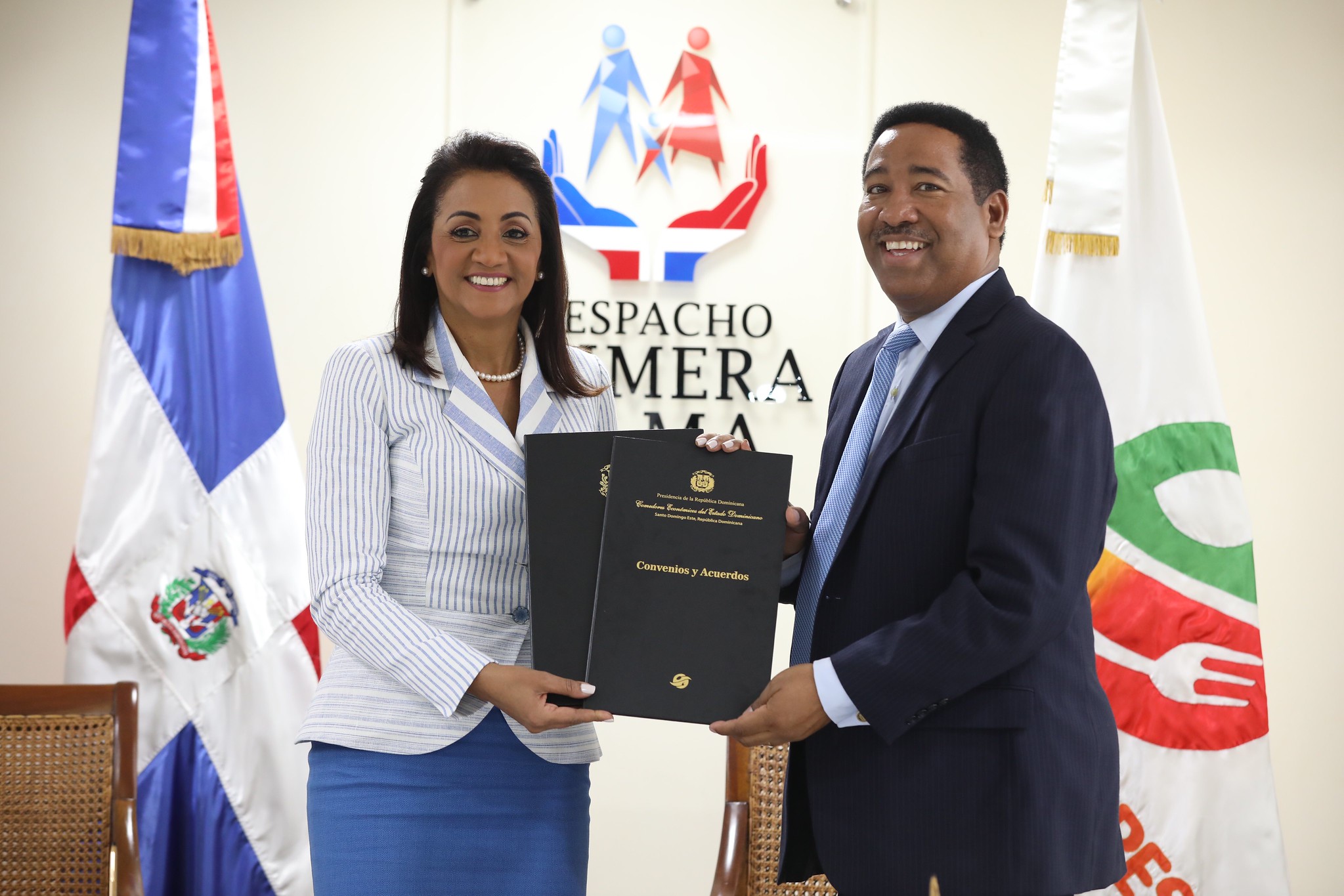 REPÚBLICA DOMINICANA: Despacho Primera Dama y Comedores Económicos acuerdan suplir desayuno, comida, merienda y cena en actividades de programas