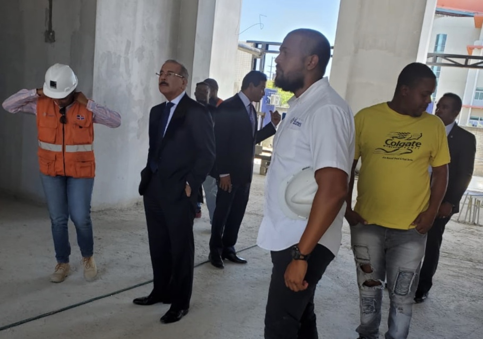 REPÚBLICA DOMINICANA: Presidente Danilo Medina constata avances construcción CAID Santo Domingo Este, el más grande del país