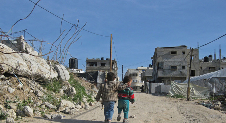 Niños en Gaza, Siria, cooperación sur-sur...