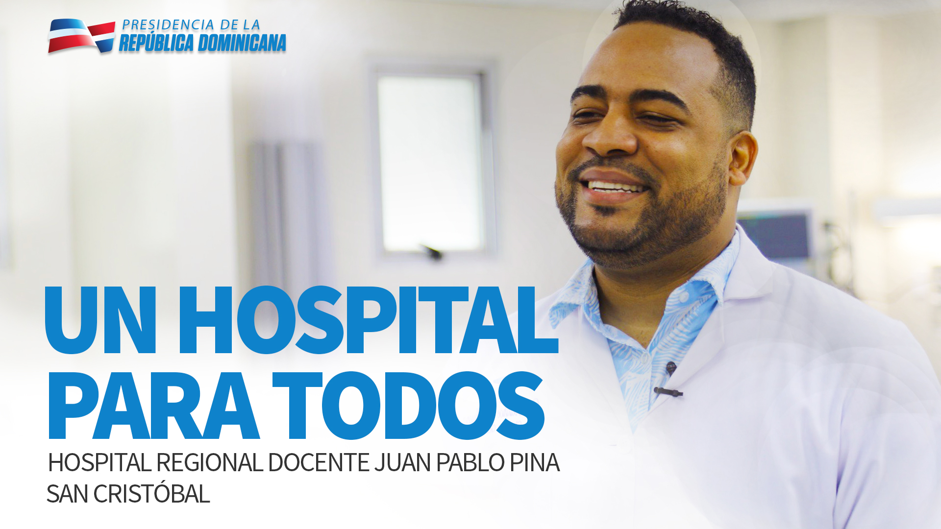 REPÚBLICA DOMINICANA: En San Cristóbal, Danilo Medina entrega Hospital Juan Pablo Pina. Suman 43 centros nuevos y reequipados en todo el país, desde el 2012