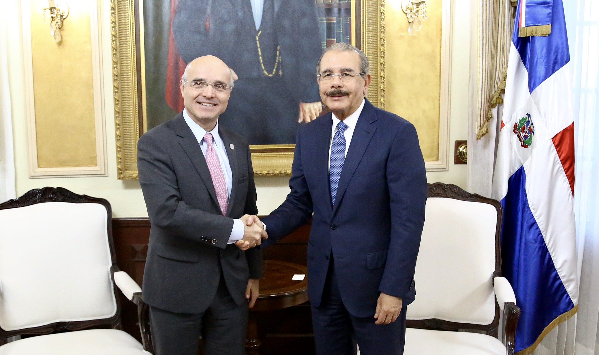 REPÚBLICA DOMINICANA: Presidente Danilo Medina recibe al nuevo coordinador residente Naciones Unidas en el país, Mauricio Ramírez Villegas