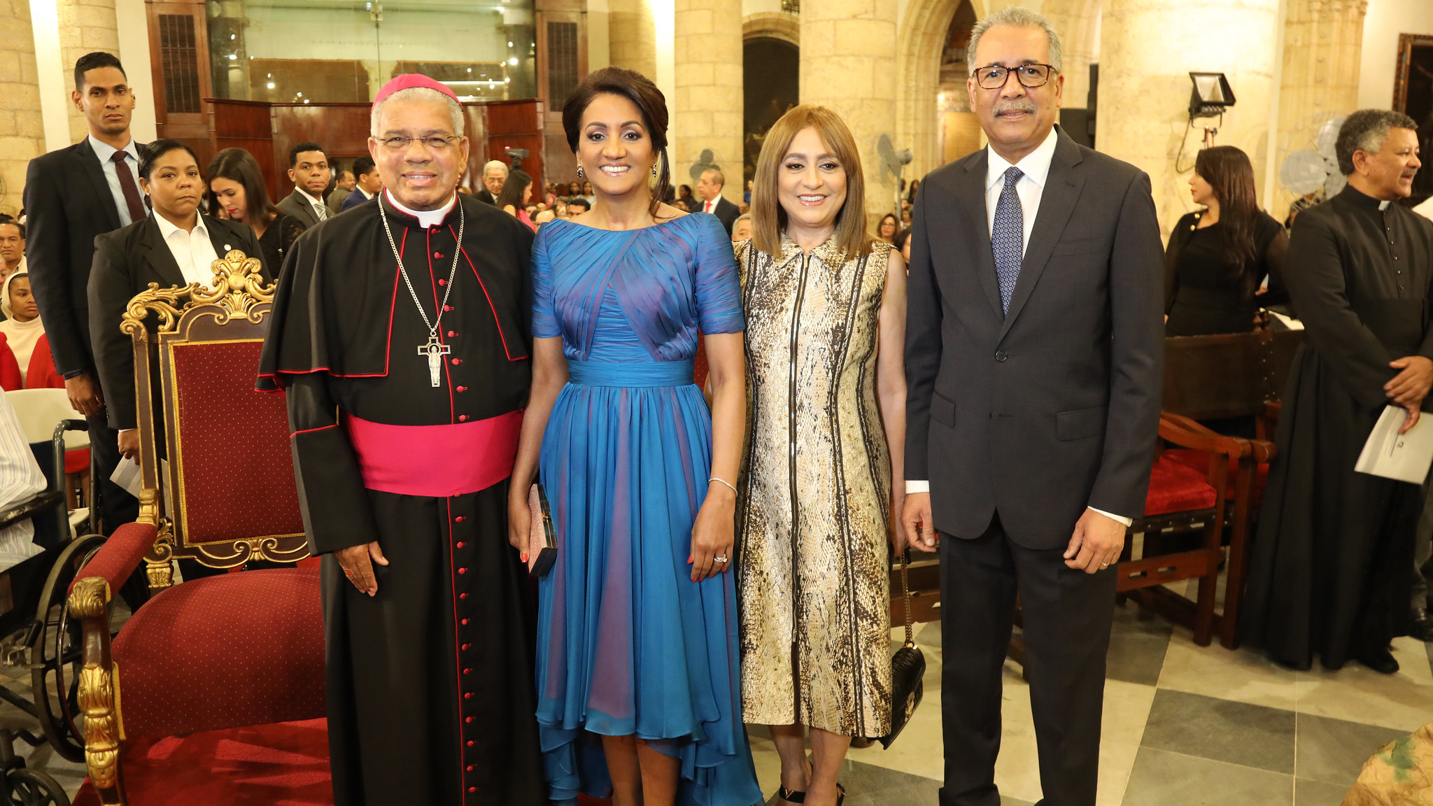REPÚBLICA DOMINICANA: Primera dama asiste a la 29ª versión del concierto La Natividad del Señor en la Catedral Primada de América