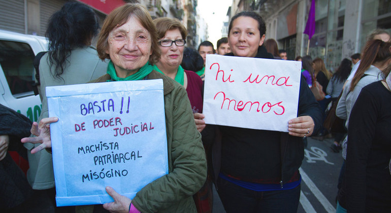 Contra el feminicidio en Argentina, un artículo del coordinador residente de la ONU