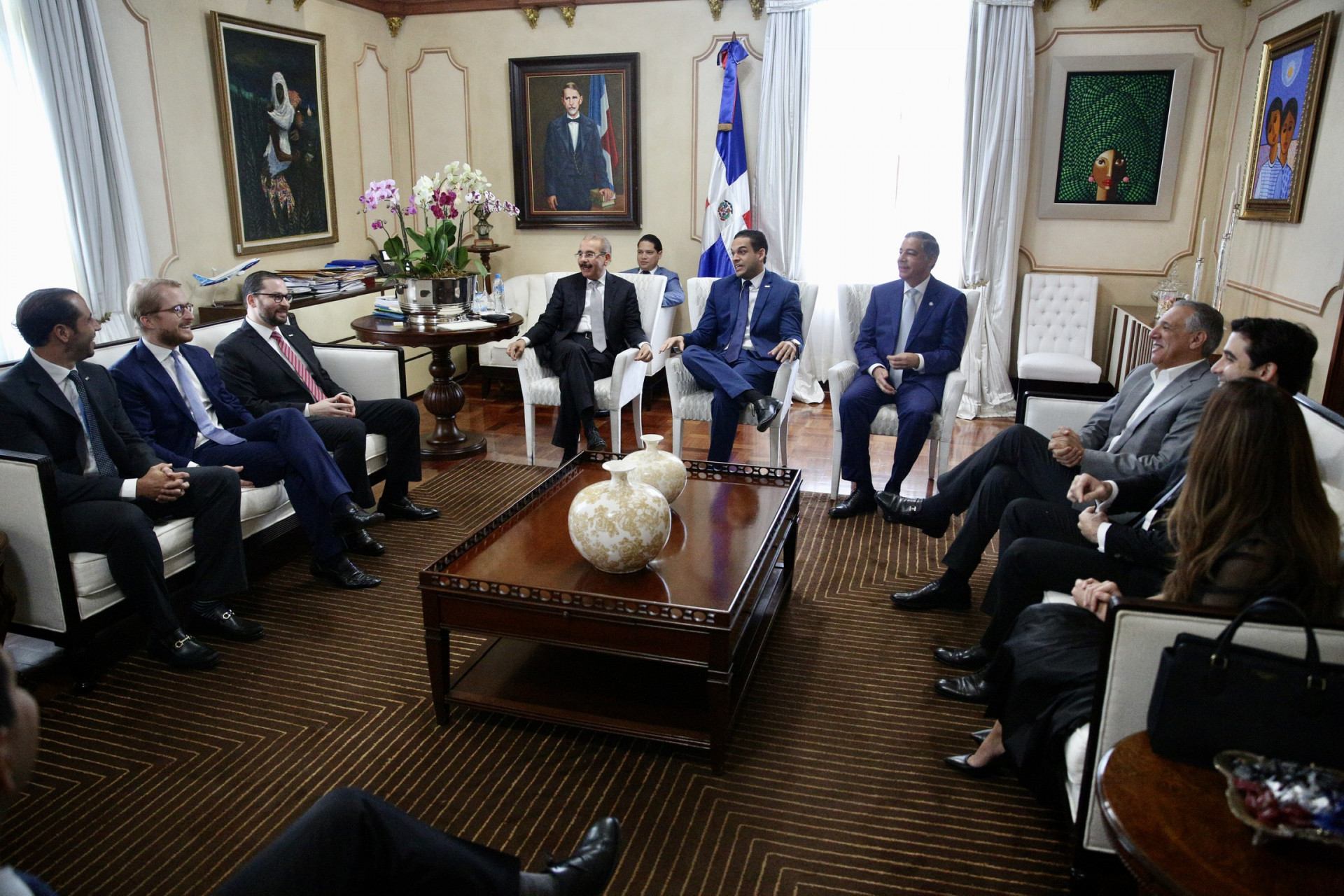 REPÚBLICA DOMINICANA: Directivos de la ANJE visitan a presidente Danilo Medina y valoran como completo discurso de rendición de cuentas