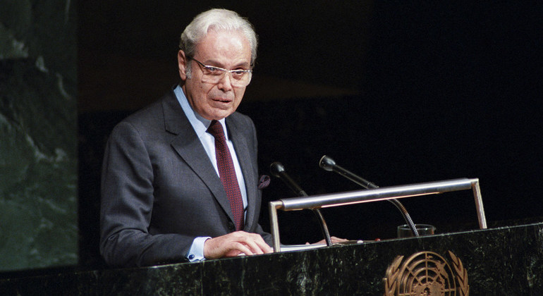La ONU, de luto por la muerte del ex Secretario General Javier Pérez de Cuéllar