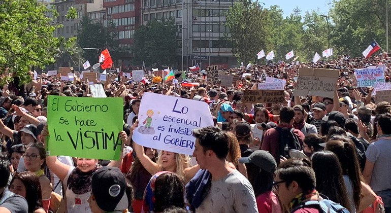 Manifestaciones en Chile: No hay avances significativos para salvaguardar los derechos humanos