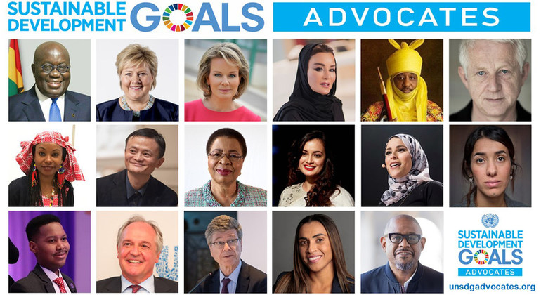 Seis nuevos promotores de la Agenda 2030 abogarán en favor de la paz, la gente y el planeta
