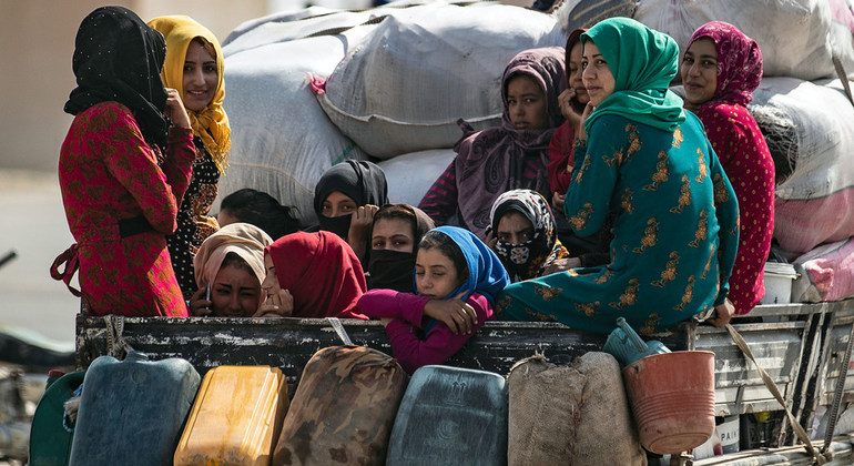 Miles de mujeres y niños están recluidos en condiciones inhumanas en Siria e Iraq