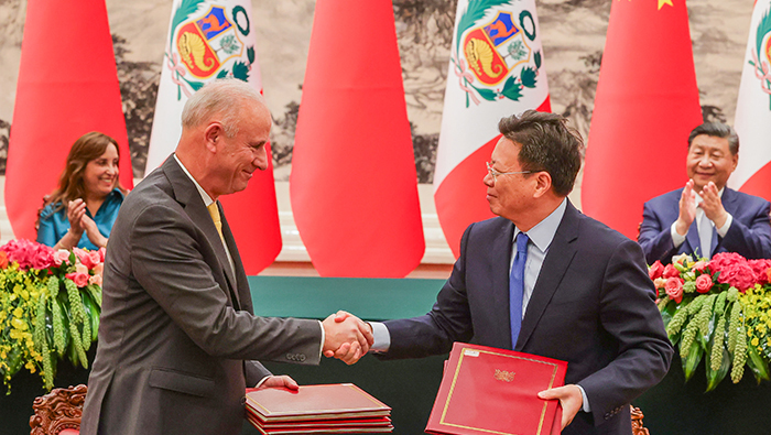 PERÚ: Perú y China suscriben acuerdos que fortalecen comercio y cooperación entre ambos países