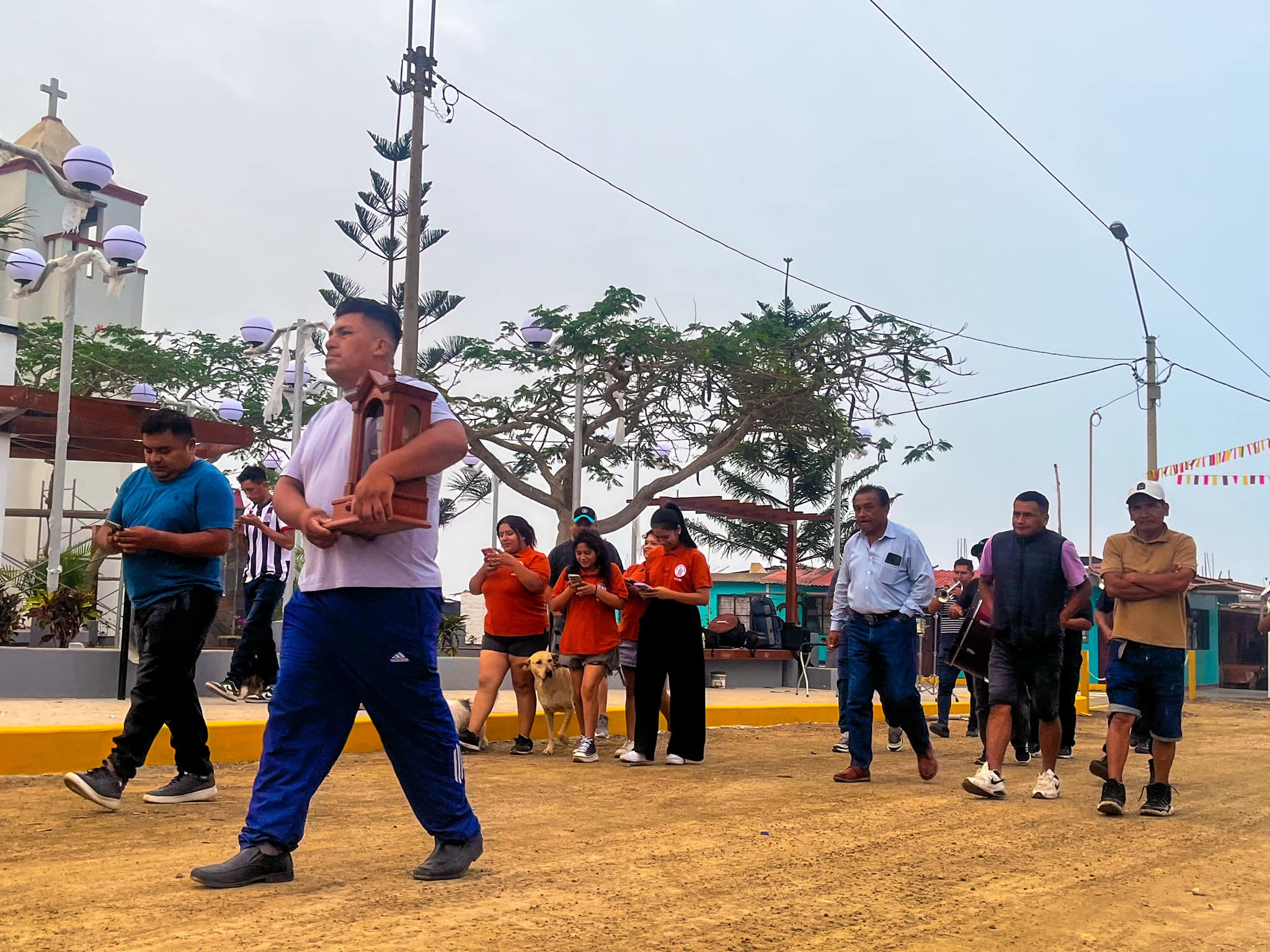 Inicio de la festividad en honor a San Vicente Mártir de Azpitia