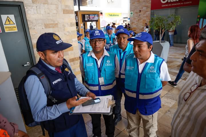 Fiscalía de Prevención del Delito realizó operativo en centros comerciales para evitar delitos que expongan al peligro a la ciudadanía