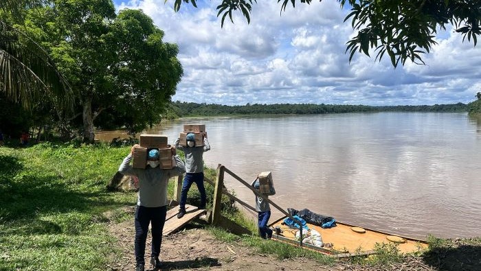 Wasi Mikuna distribuye más de 2000 toneladas de alimentos inocuos y de calidad a escuelas de Loreto