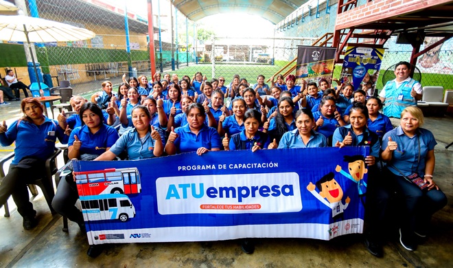 ATU capacitó a conductoras de transporte público sobre la prevención de la violencia de género