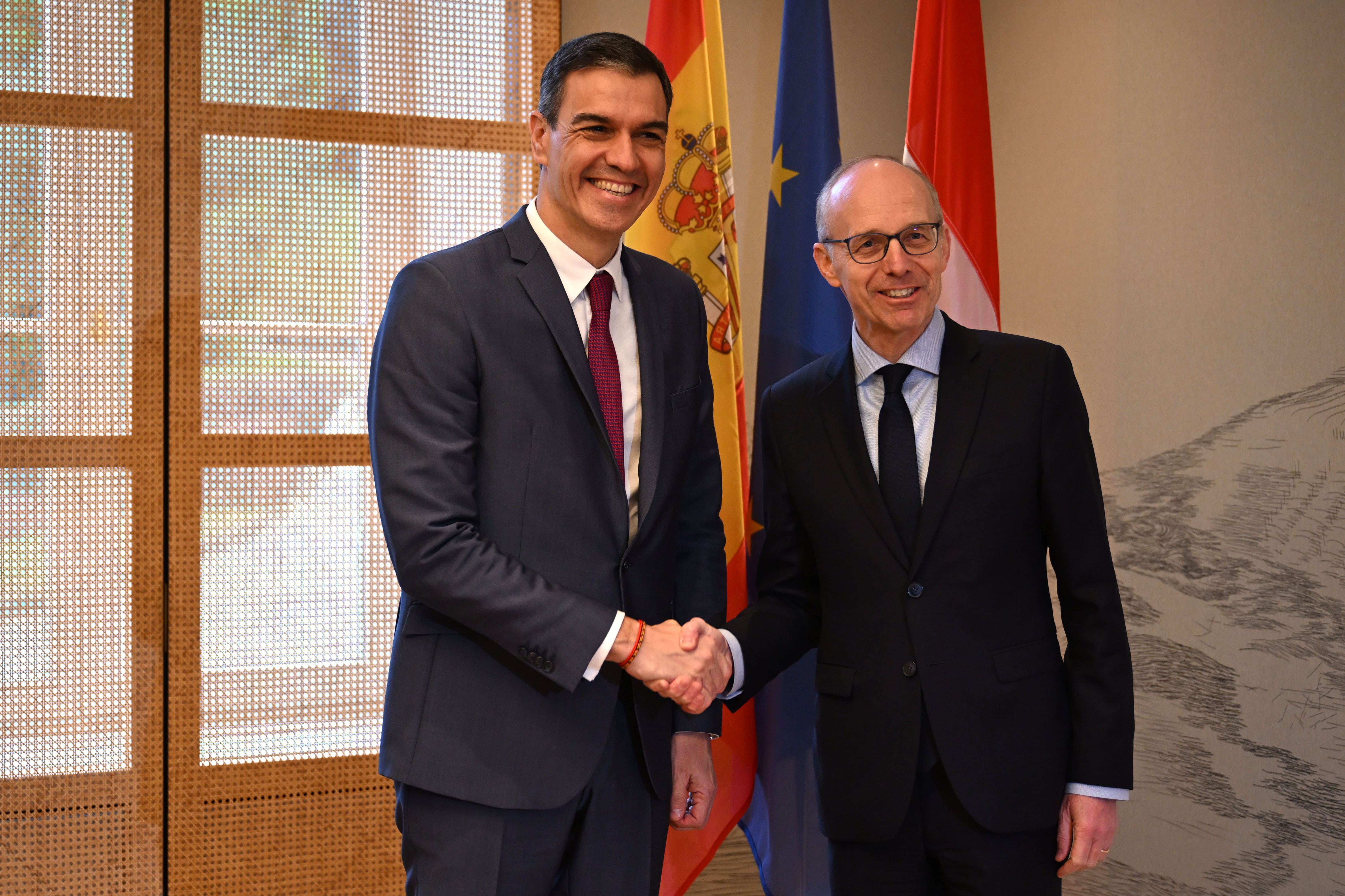 ESPAÑA: El presidente del Gobierno se reúne en Luxemburgo con el primer ministro, Luc Frieden ESPAÑA: El presidente del Gobierno se reúne en Luxemburgo con el primer ministro, Luc Frieden