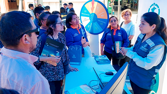 Cenepred promueve la cultura de prevención en feria informativa organizada por la Municipalidad Metropolitana de Lima